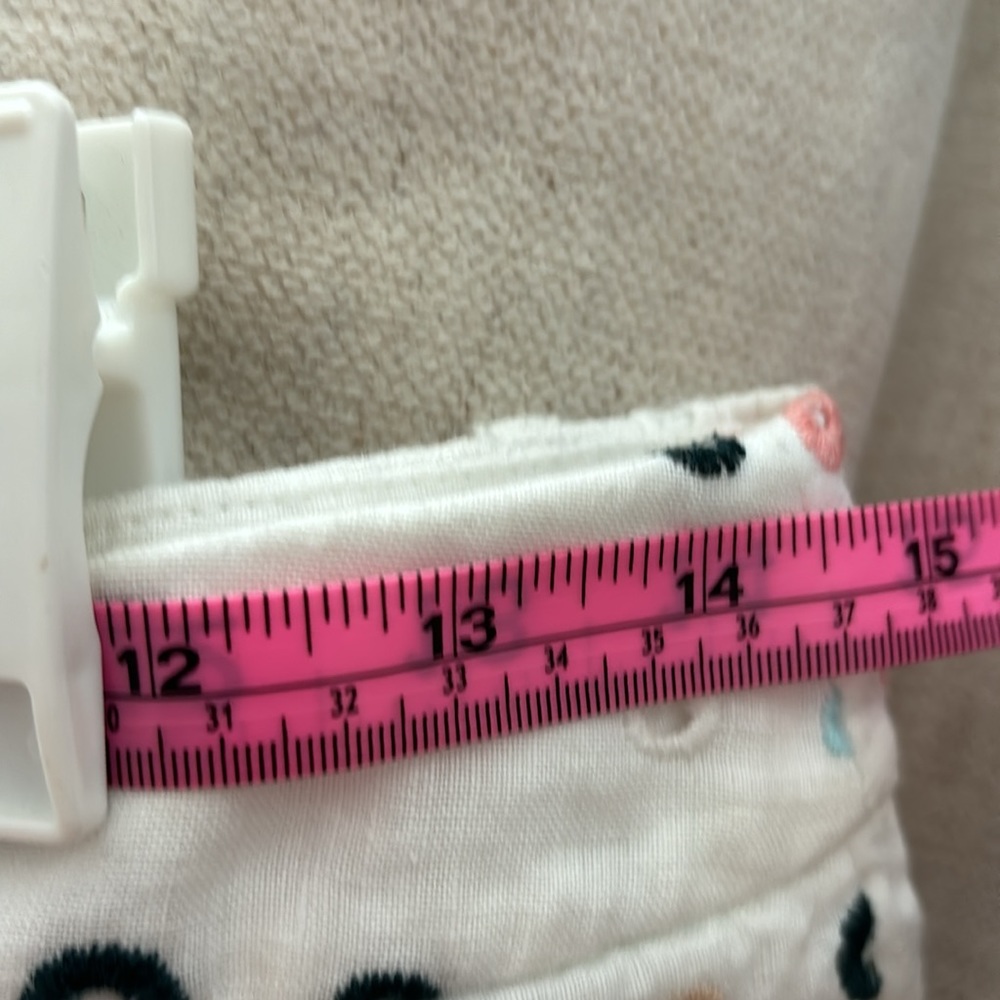 Ett:twe Anthropologie white rayon wide leg size 2 pants - Picture 5 of 7